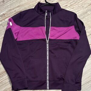 Under Armour Purple Semi-Fitted Full Zip Jacket